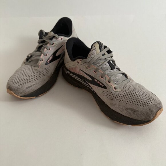 Brooks Adrenaline GTS 22 Gray Rose Women's Running Shoes Size 11B 1203531B035 - Picture 5 of 15